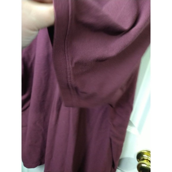 Eddie Bauer Purple Three Button Pocket Collared 3XT Pullover - Picture 6 of 10